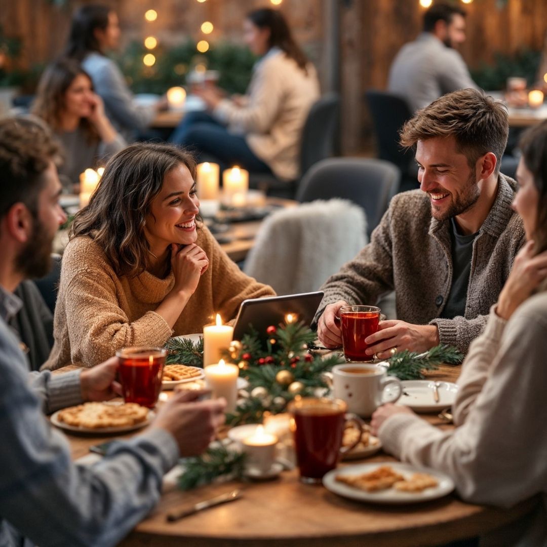 Weihnachtliches Team Quiz